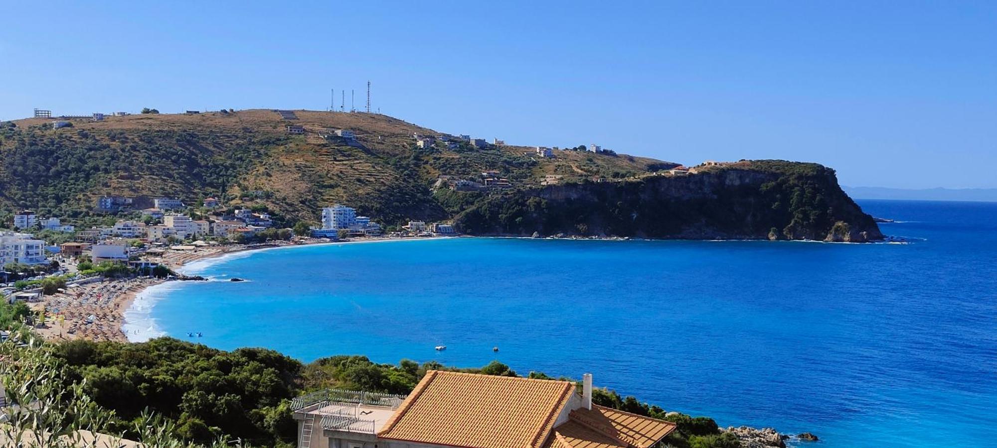 Villa Tato: Horizon Haven With Panoramic Sea Views In Himare. Zewnętrze zdjęcie