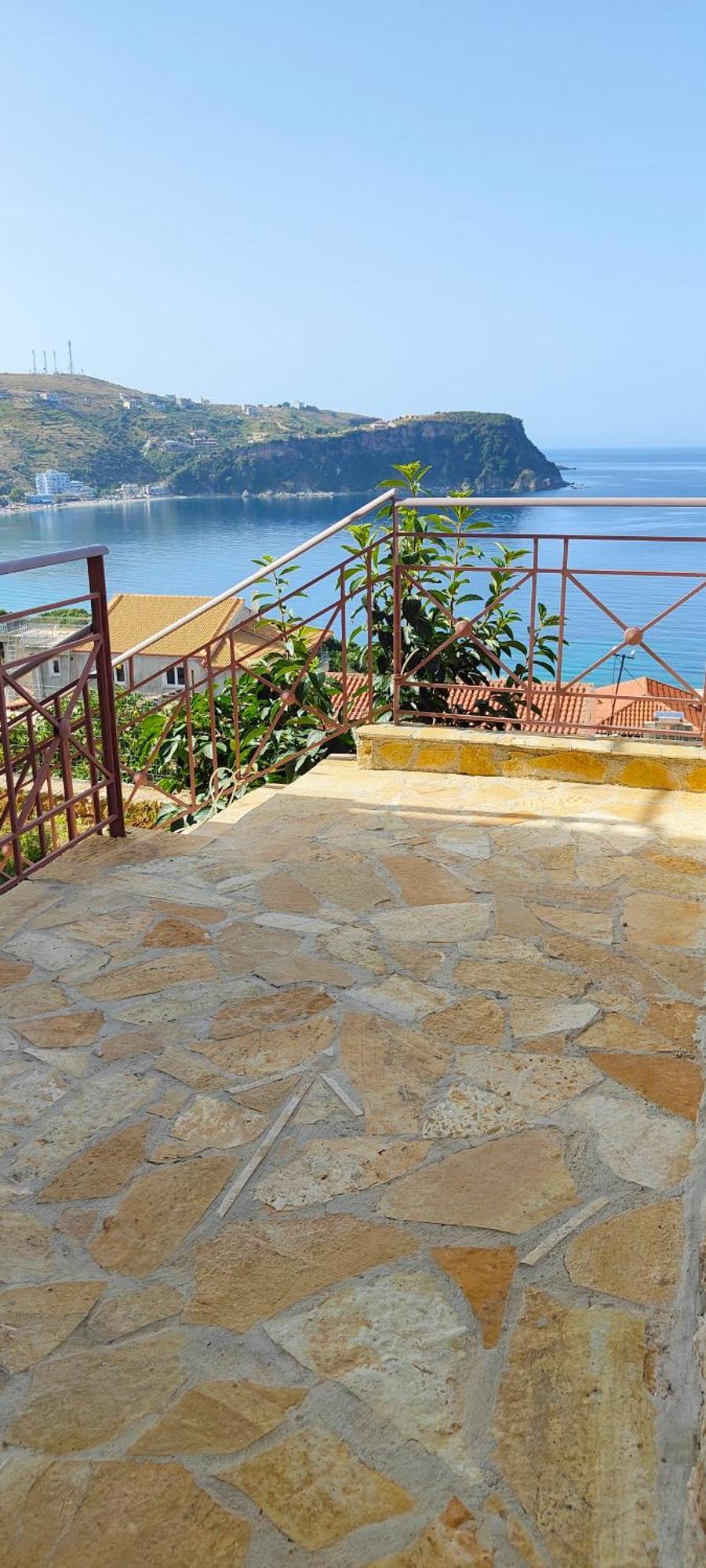 Villa Tato: Horizon Haven With Panoramic Sea Views In Himare. Zewnętrze zdjęcie