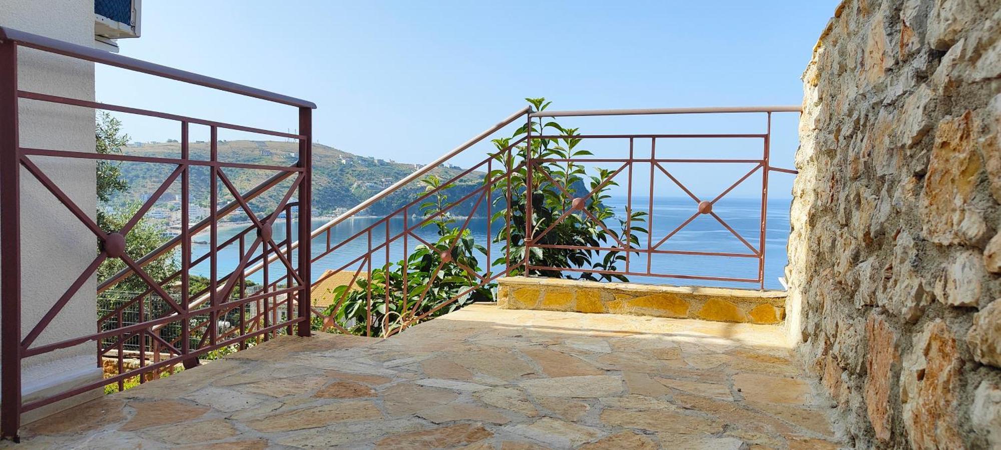 Villa Tato: Horizon Haven With Panoramic Sea Views In Himare. Zewnętrze zdjęcie